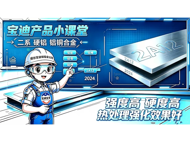 Secondary hard aluminum aluminum copper alloy